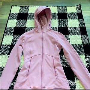 Dusty  pink lulu lemon scuba jacket